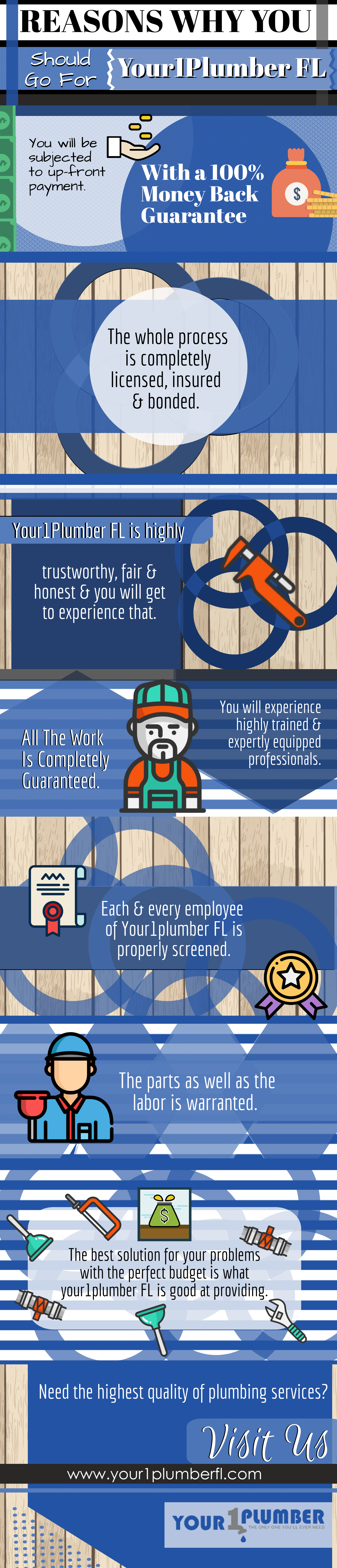 Reasons Why You Should Go For Your 1 Plumber FL