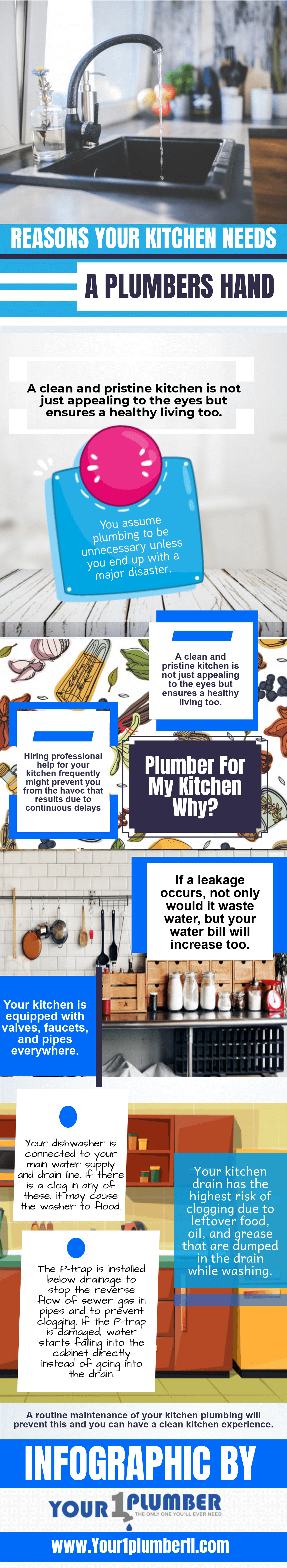 Reasons why your kitchen needs a plumbers hand